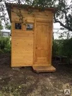 фото Туалет деревянный 2х2м