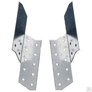 Фото №0 Держатель балки правый ДБП 170*40*40*2мм цинк (50)