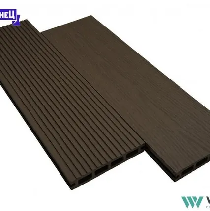 Фото №0 Террасная доска из ДПК Woodvex "Select" цвет: Венге, 146x22 мм (цена м2)