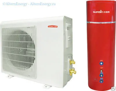 Фото №0 Тепловой насос Воздух-Вода, для отопления, в 4 раза эффективнее электрики