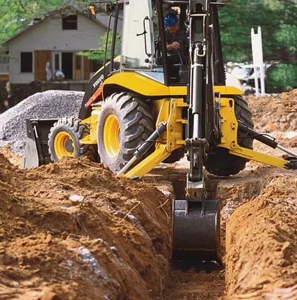 Фото №0 Аренда экскаватора- погрузчика