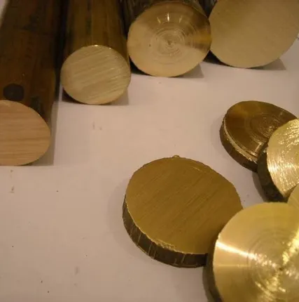 Фото №0 Круг бронзовый 25 БрОЦ4-3, БрБ2 по ГОСТ 6511-60, 10025-78, 15835-70