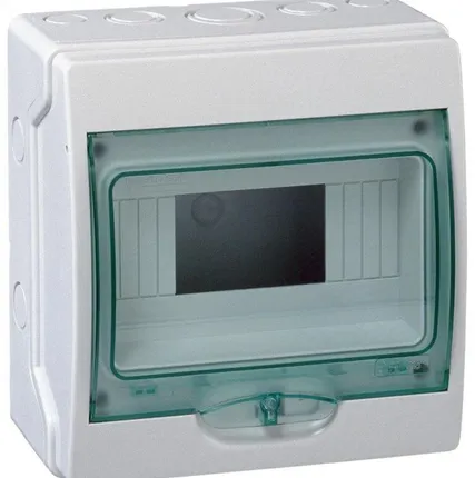 Фото №0 Бокс ОП Kaedra 12мод. сер. с прозр. дверью IP65 Sche 13979