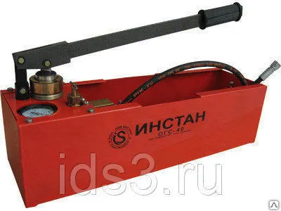 Фото №0 Опрессовщик систем отопления ОГС-40 ИНСТАН