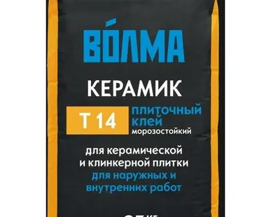 фото Клей д/плитки Т14 Волма Керамик 25кг