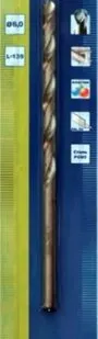 фото Сверло по металлу 06,0х139мм, ПРАКТИКА, удлиненное, Р6М5
