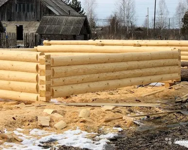 фото Срубы от производителя. Монтаж.
