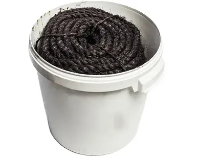 фото Каболка 10-12мм, в бухтах, 20 кг (КАНАТ смоляной)