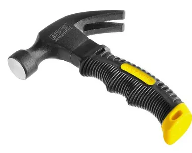 фото Молоток-гвоздодер 225 грамм "COMPACT" укороченный с фиберглассовой рукояткой STAYER Professional 2026-225