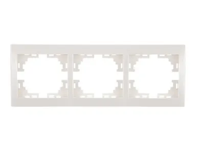 фото Рамка 3-м Мира горизонт. бел. LEZARD 701-0200-148