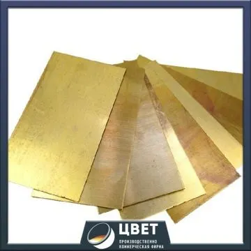 Фото №0 Бронзовый лист 8 мм БРАМЦ9-2