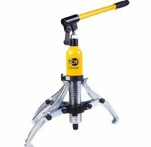 Фото №0 Съемник гидравлический DYF-20T со встроенным насосом (двусторонние захваты)