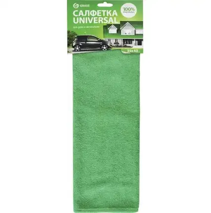 Фото №0 Салфетка автомобильная универсальное GRASS IT0306 микрофибра 1 шт.