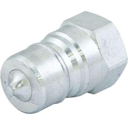 Фото №0 LSQ-S1-SS-04PF-BSP 1/2 - Быстроразъемное соединение нерж. - Ниппель, DN15, G1/2"вн., 250 бар.