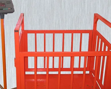 фото Электронные платформенные весы МВСК с ограждением