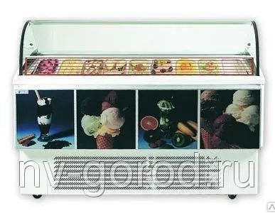 фото Витрина для мягкого мороженого Ugur R 9 B (крашеный корпус)