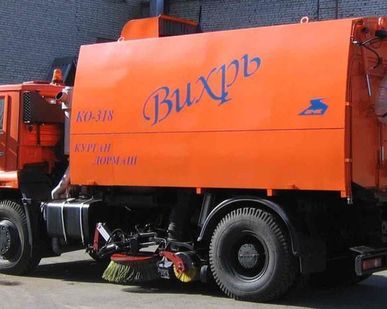 фото Вакуумная подметально-уборочная машина КО-318Д (Вихрь)