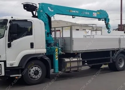 Фото №0 Аренда крана-манипулятора (КМУ) HKTC HLC-7016L, Санкт-Петербург