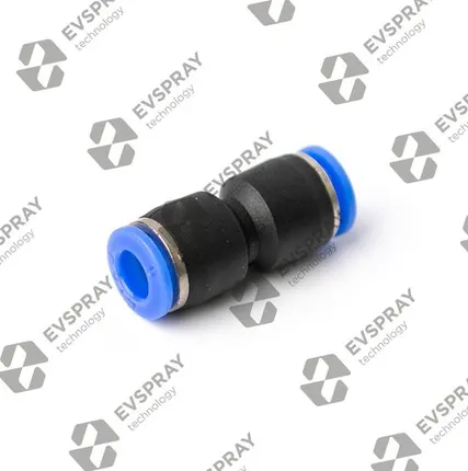 Фото №0 Фитинг проходной пластик Slip Lock под шланг 6 мм