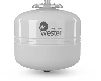 фото МЕМБРАННЫЙ БАК ДЛЯ ГВС И ГЕЛИОСИСТЕМ WESTER PREMIUM WDV 18 НЕРЖ. КОНТРФЛАНЕЦ (18 литров)