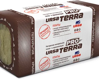 фото Утеплитель URSA Terra 34 PRO PN 1250*610*100 мм 12 плит