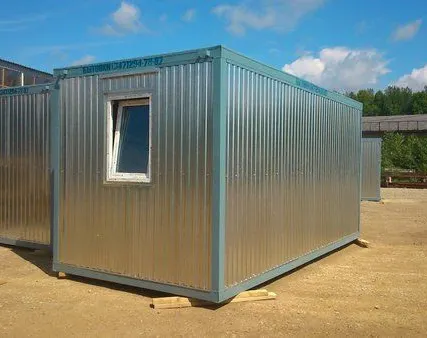 Фото №0 Бытовка для строителей.