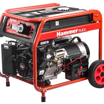 Фото №0 Бензиновый генератор Hammer GN7000ET