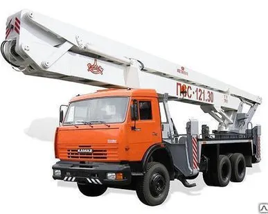 фото Автогидроподъемник ПСС-121.30(АГП-30.01) на шасси КАМАЗ-65115(6х4)