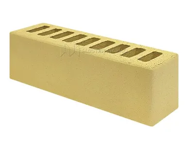 фото Кирпич лицевой керамический «Сахара» пустотелый Евро утолщенный