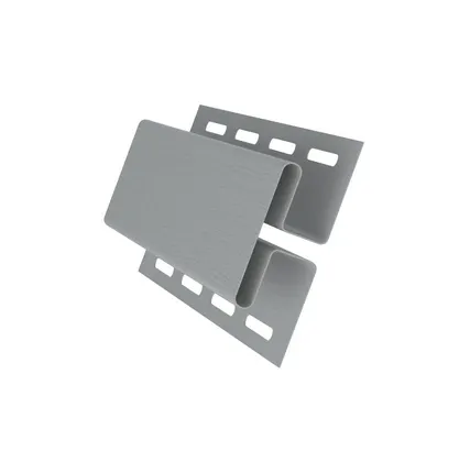 Фото №0 Н-профиль соединительный для сайдинга 3000мм, серый Grand Line