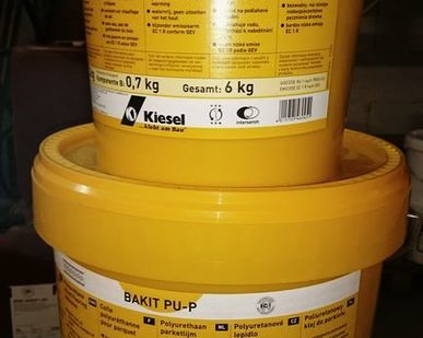 фото Паркетный клей Kiesel Bakit PU-P двухкомпонентный