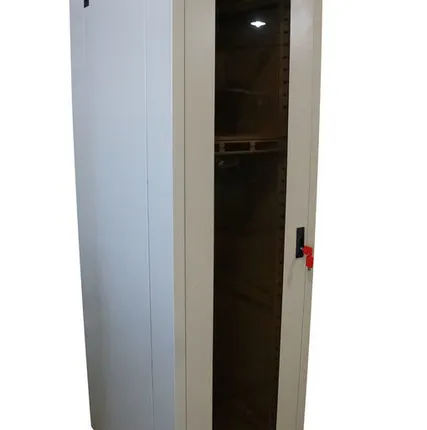 Фото №0 Напольный шкаф 19" СТАНДАРТ 42U 600х800 мм, передняя дверь стекло