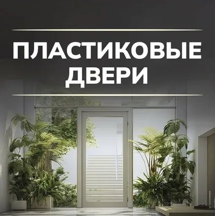 Фото №0 купить пластиковую дверь