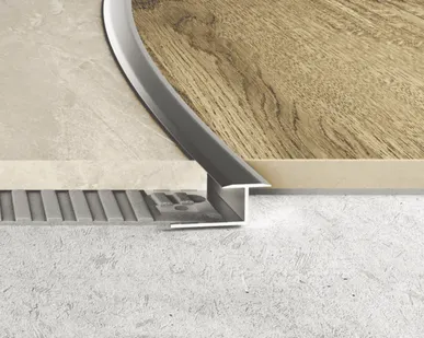 фото Профиль Т-образный гибкий Effector 2.5 м анодированный алюминий - Шампань - 15х10 мм