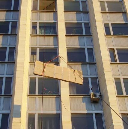 Фото №0 Подъем негабаритных грузов на высоту.