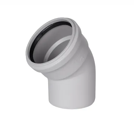 Фото №0 Отвод 110 (45°) для внутренней бесшумной канализации STOUT