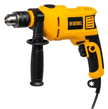 Фото №0 Дрель ударная ID-650, 650 Вт, 0-3000 об/мин, 48000 уд/мин Denzel