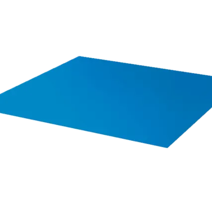 Фото №0 Лист с полимерным покрытием 0,45 мм пэ в пленке ral5015 синее небо