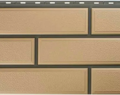 фото Фасадная панель Камень Венецианский (слоновая кость)