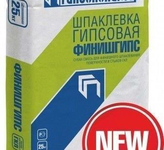 фото Шпаклевка гипсовая ФИНИШ ГИПС 25 кг