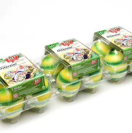 Фото №0 Упаковка 3x4 яиц из ПЭТ