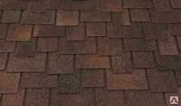 фото Гибкая черепица KATEPAL Серия Ambient Аравийское дерево, Темная охра