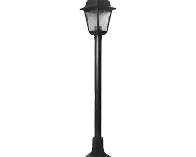 фото Светильник уличный архитектурный UUL-A01T 60W/E27 IP44 BLACK SILVER