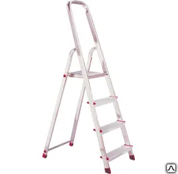 фото Стремянка алюминиевая KRAUSE MONTO DOPPLO 3 ступени двухсторонняя