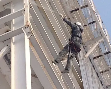 фото Промышленный альпинизм