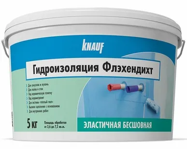 фото Гидроизоляция КНАУФ Флехендихт полимерная /5кг/