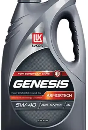Фото №0 Моторное масло LUKOIL 3148675 5W-40 синтетическое 4 л