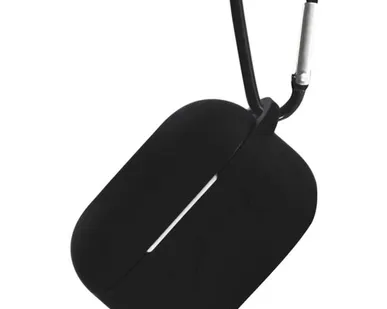 фото Силиконовый чехол Gurdini для AirPods Pro 2 Black