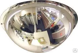 фото Зеркало для помещений купольное 800 мм. (расстояние 12 м.)