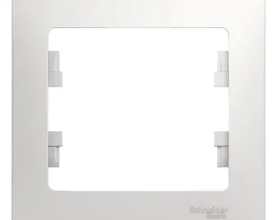 фото Рамка 1-м Glossa бел. SchE GSL000101